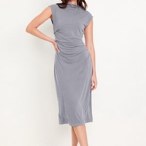 Old Navy Sleeveless Gray Midi Dress
